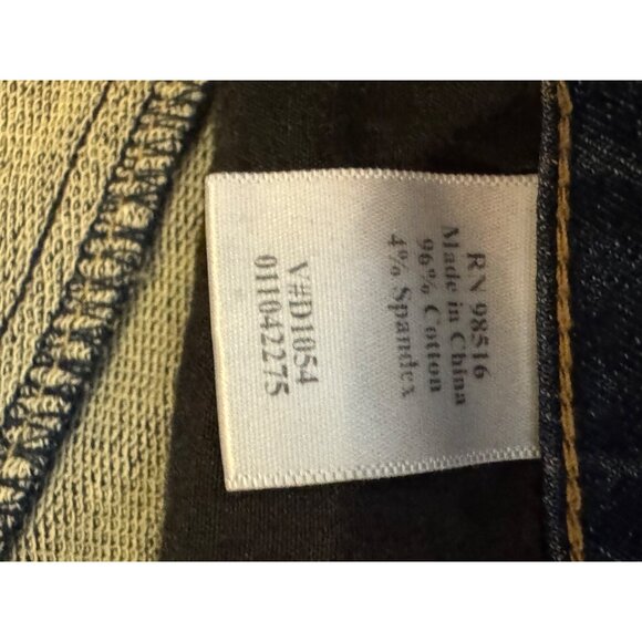 Coldwater Creek Womens Denim Pants Size 10 Blue Cotton/Spandex Stretch Material - Picture 5 of 5